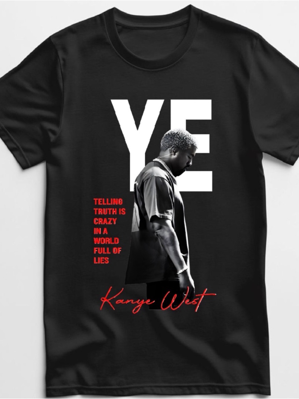 Ye tour T Shirt New S-4XL